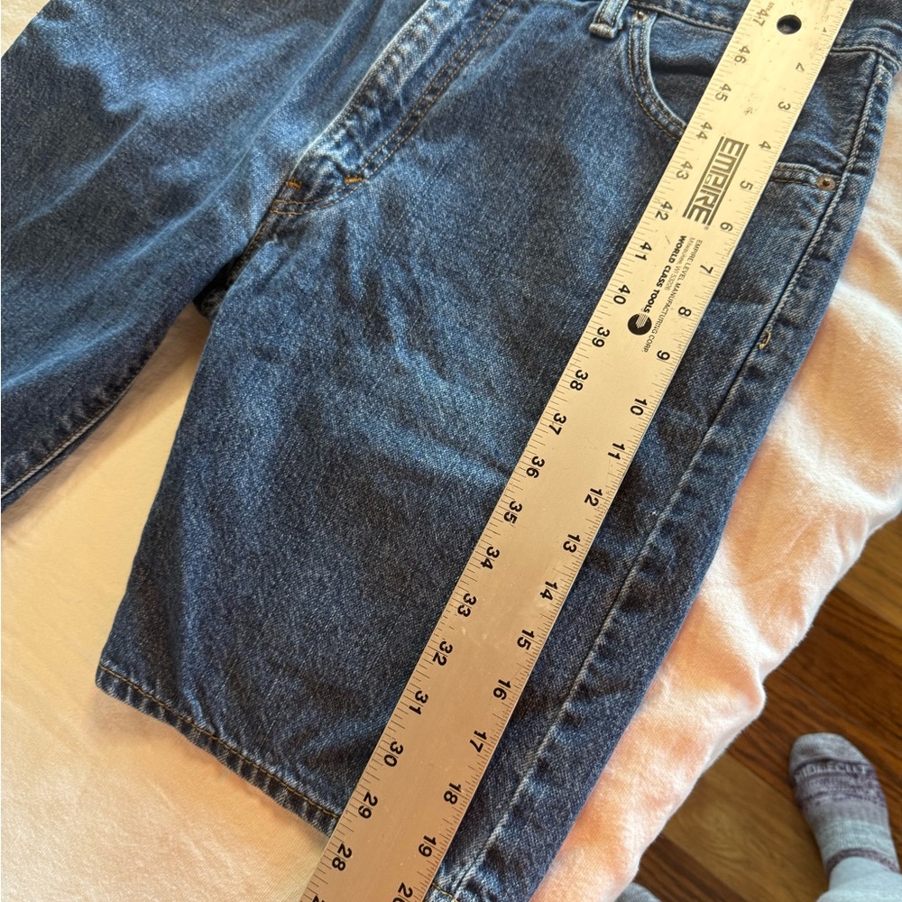 Levi's 505 Men's Blue Jean Shorts Size 36 - Picture 7 of 8